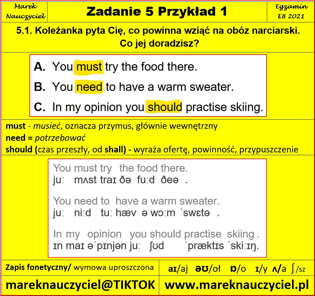 Zadanie 5 Przykład 1 E8 2021 – Marek Nauczyciel